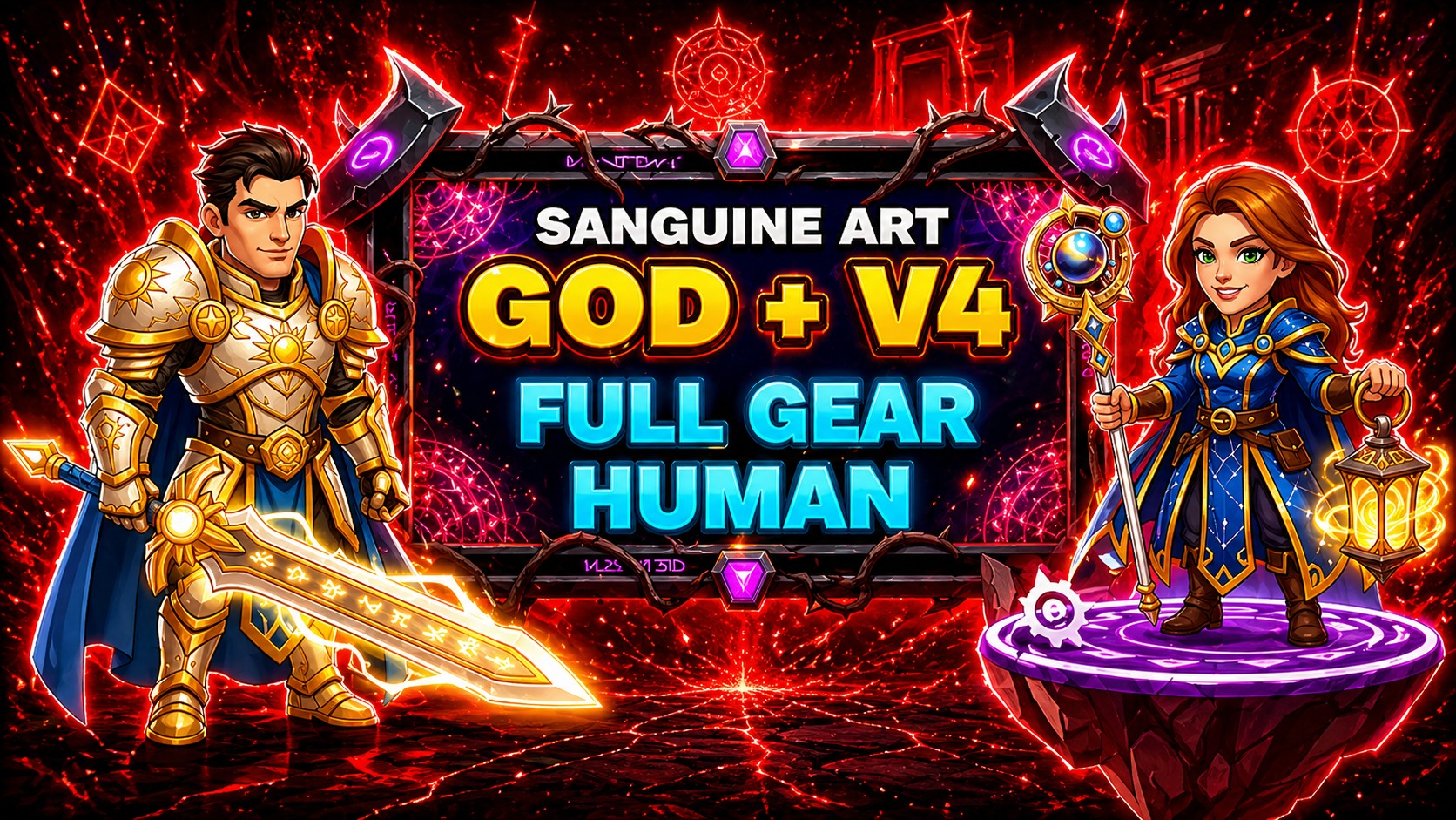100% SANGUINE + CDK + HUMAN FULL GEAR
