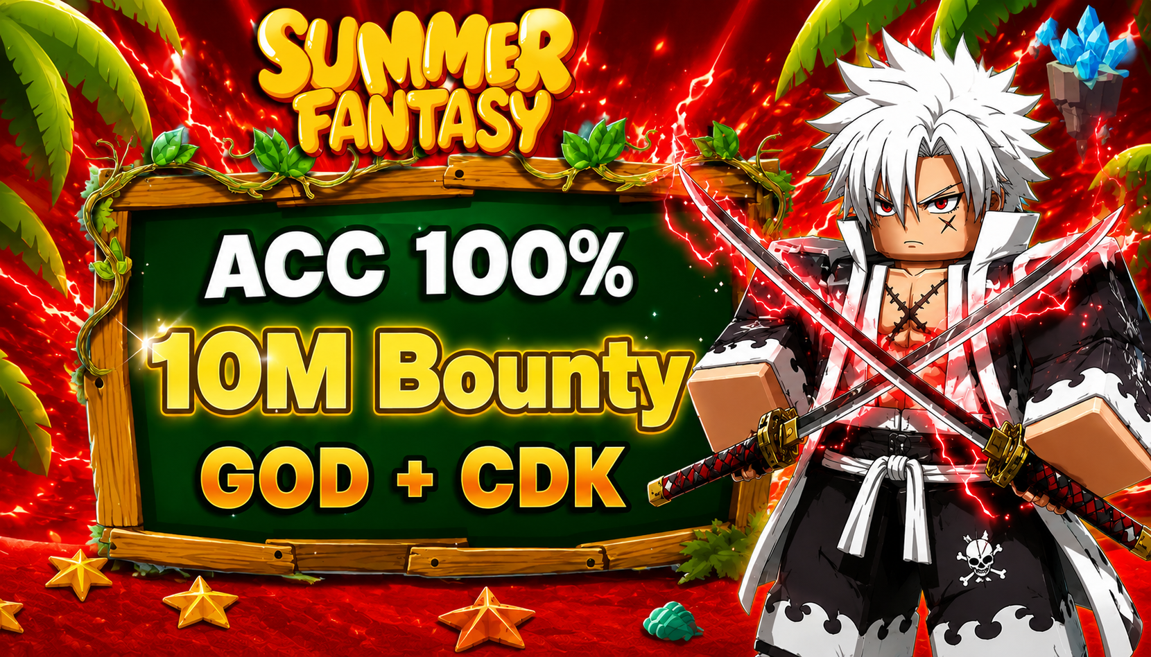 GOD + CDK + 10M BOUNTY